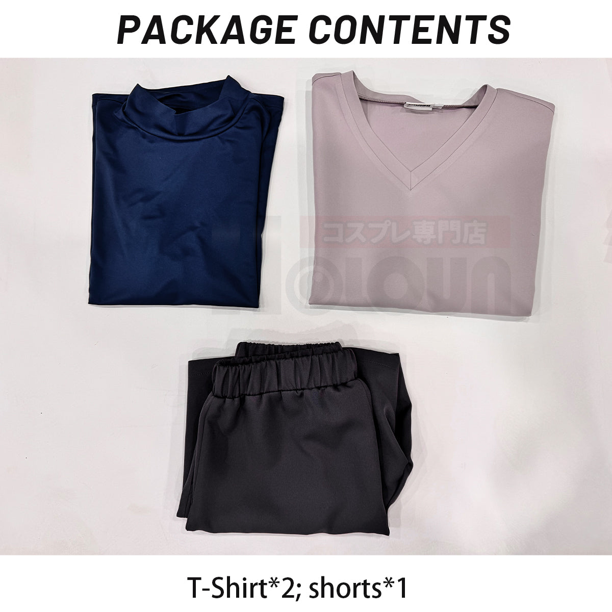 HOLOUN Hunter Anime Killua Zoldyck Cosplay Costume T-shirt Shorts Cos Convention Daily Wear Christmas New Year Gift