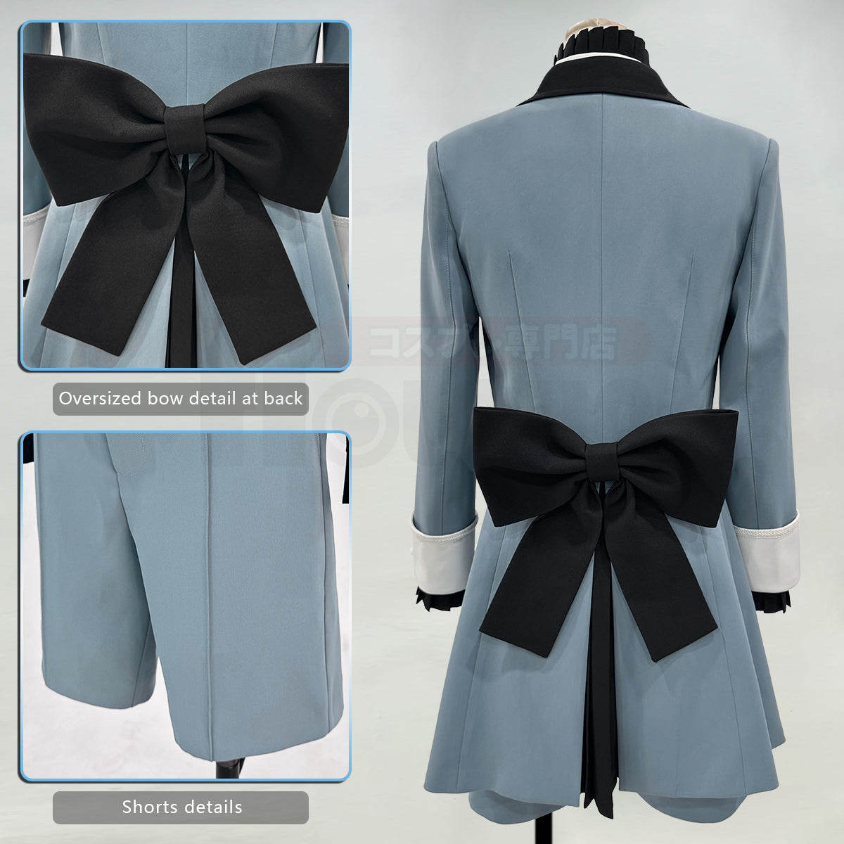 Pre-sale HOLOUN Anime Ciel Phantomhive Brother Cosplay Costume Coat Shorts Shirt Vest Animation Convention Halloween Christmas