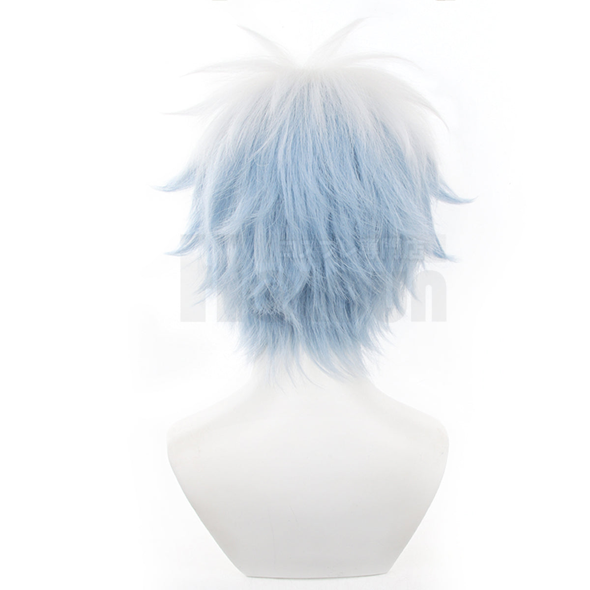 HOLOUN Gintama Anime Sakata Gintoki Cosplay Wig Rose Net Synthetic Fiber Adjustable Size Heat Resistant Halloween