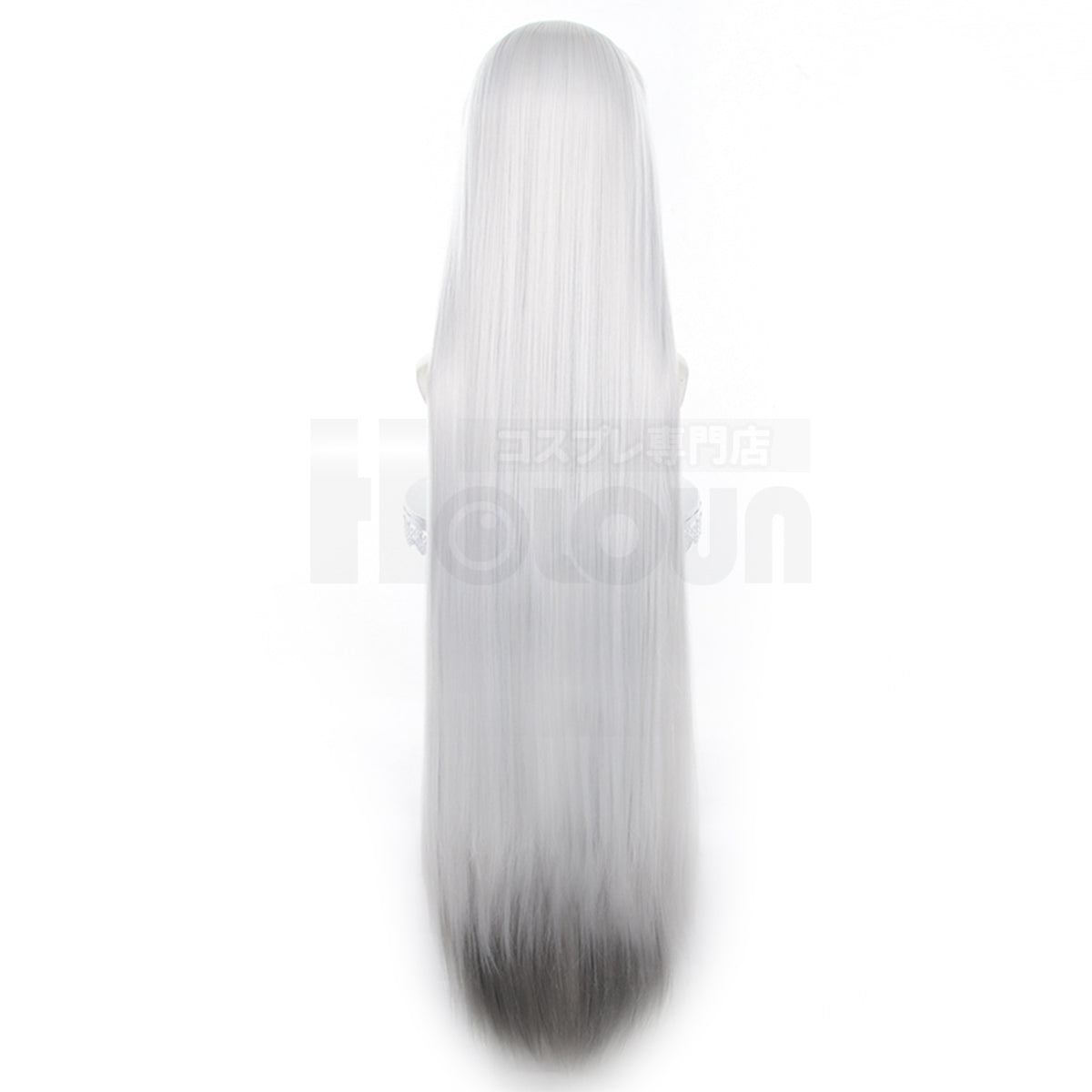 HOLOUN Haz Hotel Anime Vaggie Cosplay Costume Wig Top Skirt Long Silver Grey Rose Net Comb Cos Convention Halloween Gift