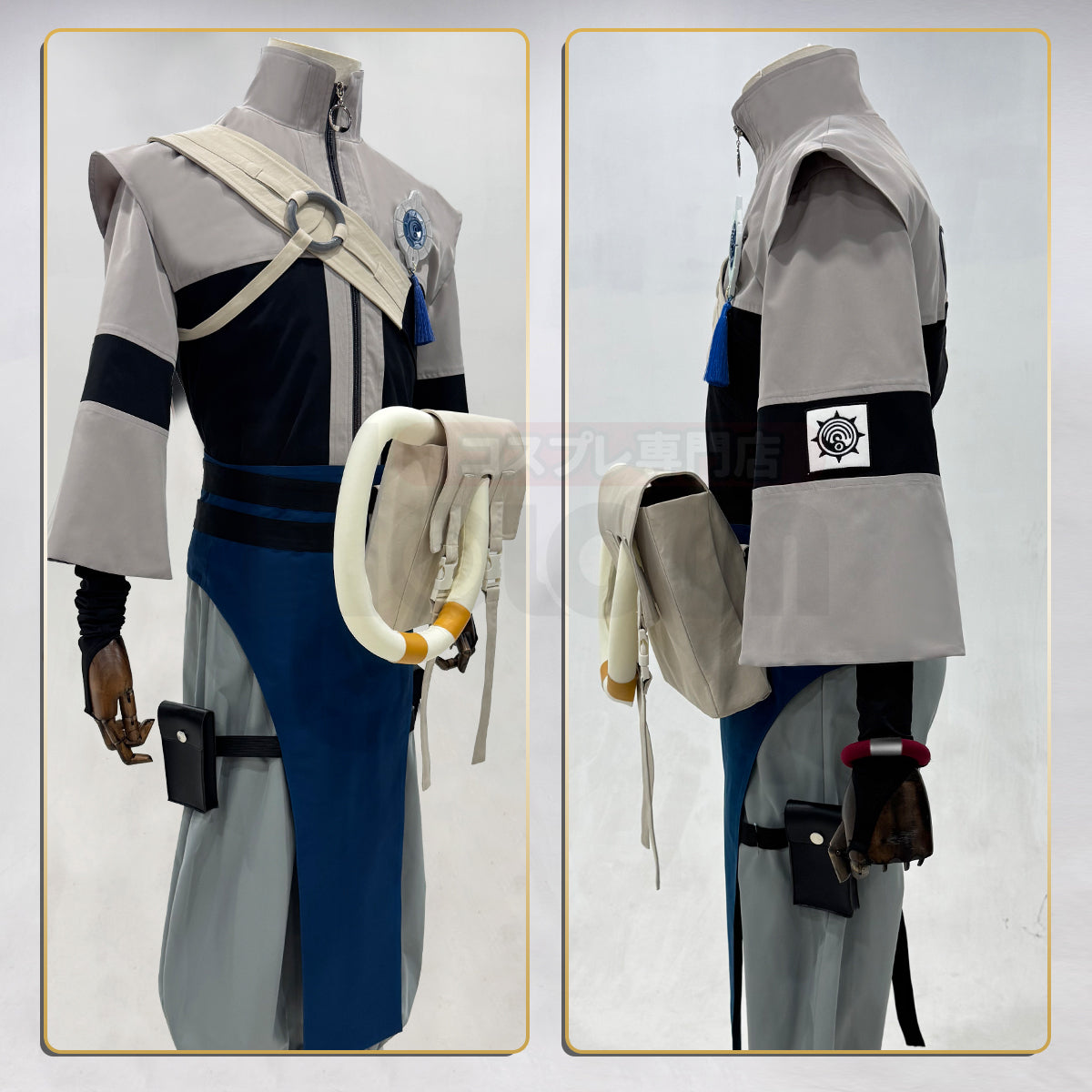 Pre-sale HOLOUN Gachiakuta Anime Zanka Cosplay Costume Convention Halloween Christmas Embroidery Jacket Pants Bag