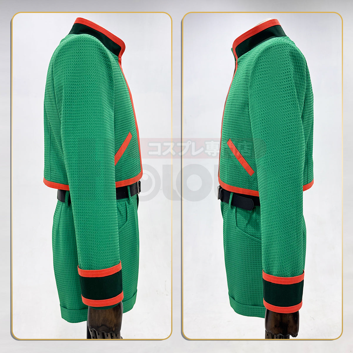 HOLOUN Hunter Anime Gon Freecss Cosplay Costume jacket Shorts Cos Convention Daily Wear Christmas Gift