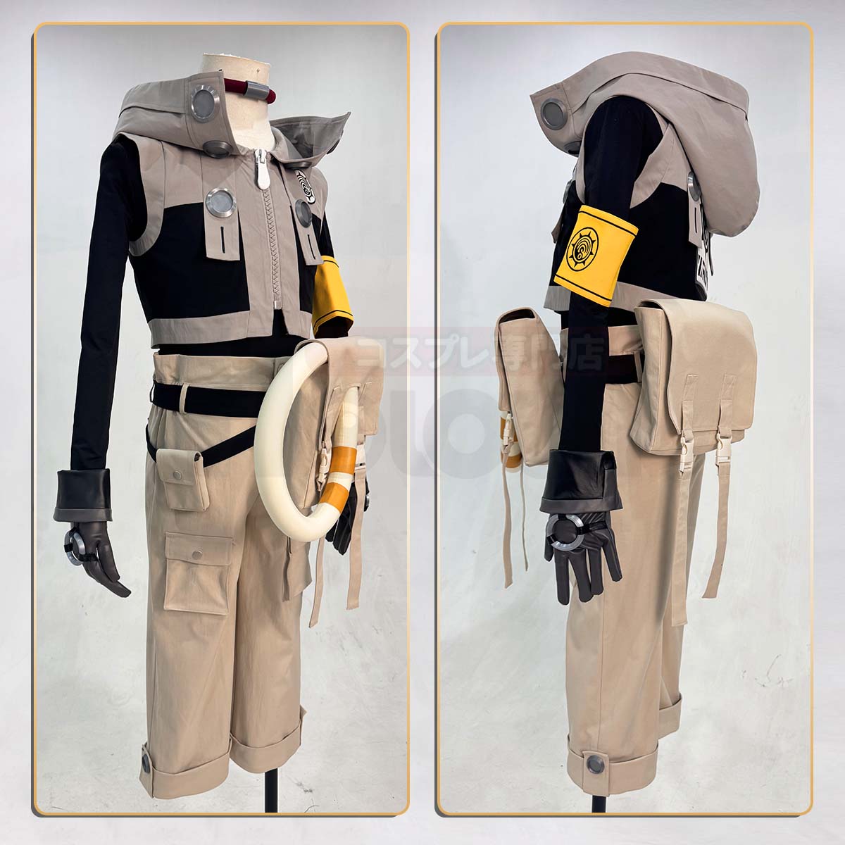 Pre-sale HOLOUN Gachiakuta Anime Rudo Cosplay Costume Convention Halloween Christmas Embroidery Armband T-Shirt Pants Coat Bag Gloves