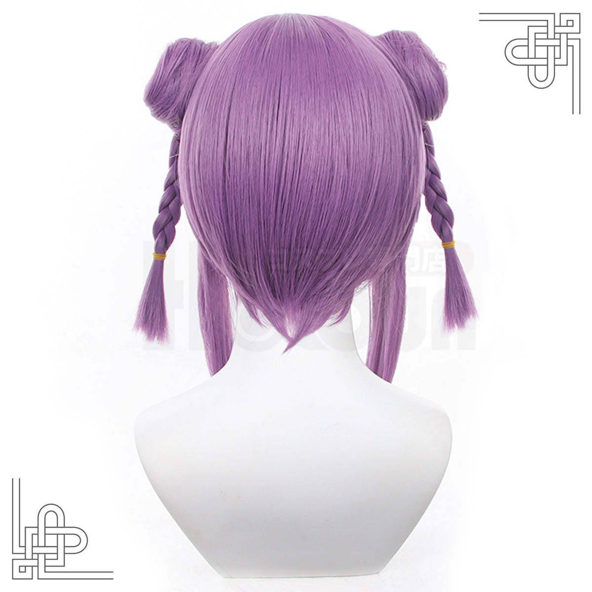HOLOUN Blue Lock Manga Anime Chigiri Cosplay Wig Rose Net Synthetic Fiber Purple