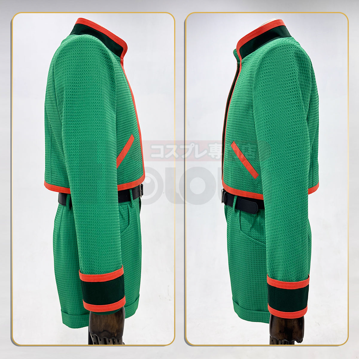 HOLOUN Hunter Anime Gon Freecss Cosplay Costume jacket Shorts Cos Convention Daily Wear Christmas Gift