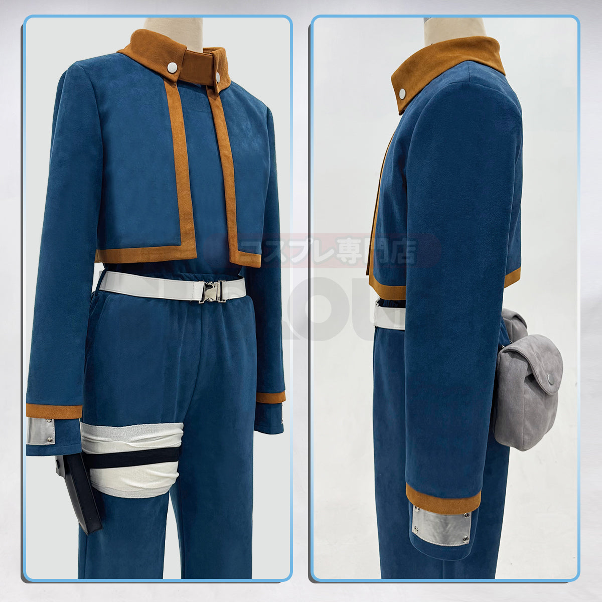 HOLOUN Anime Uchiha Obito Cosplay Costume Top Shirt Pants Waist Bags Animation Convention Halloween Christmas Adult Version