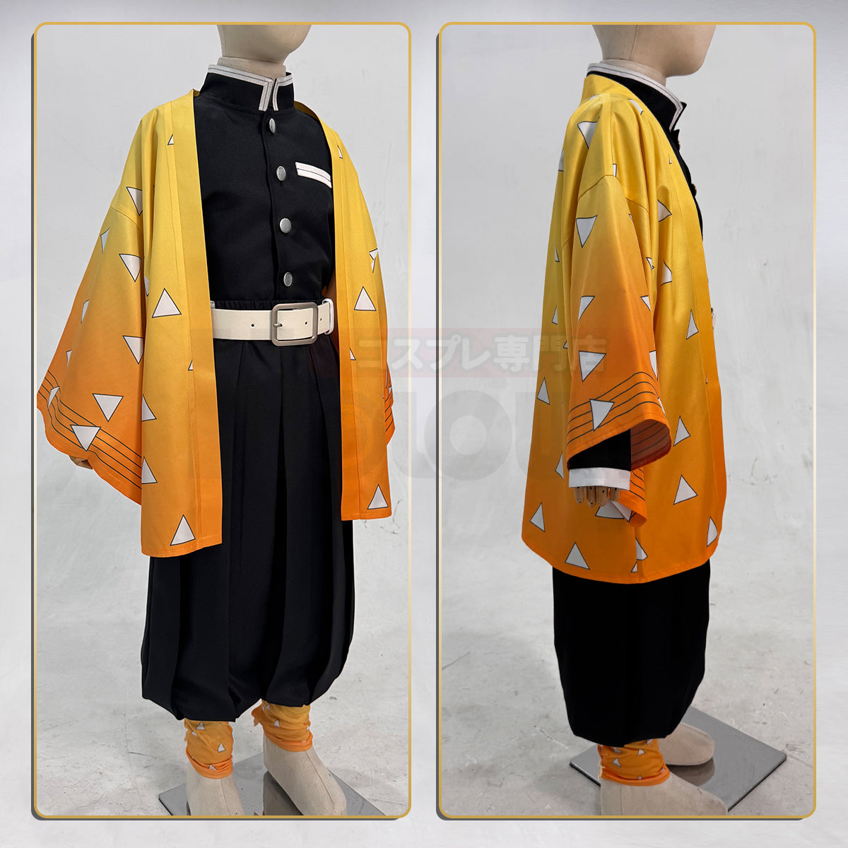 Pre-sale HOLOUN Anime Tomioka Giyuu Kochou Shinobu Agatsuma Zenitsu Kamado Tanjirou Cosplay Costume  Kid Child Haori Top Pants Halloween Christmas