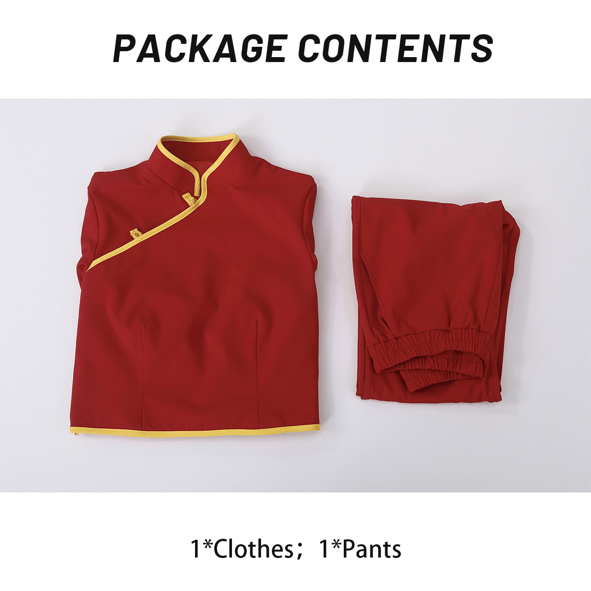 HOLOUN Gintama Anime Kagura Cosplay Costume Long Sleeves Sleeveless Red China Costumes Pants Shorts Halloween Christmas