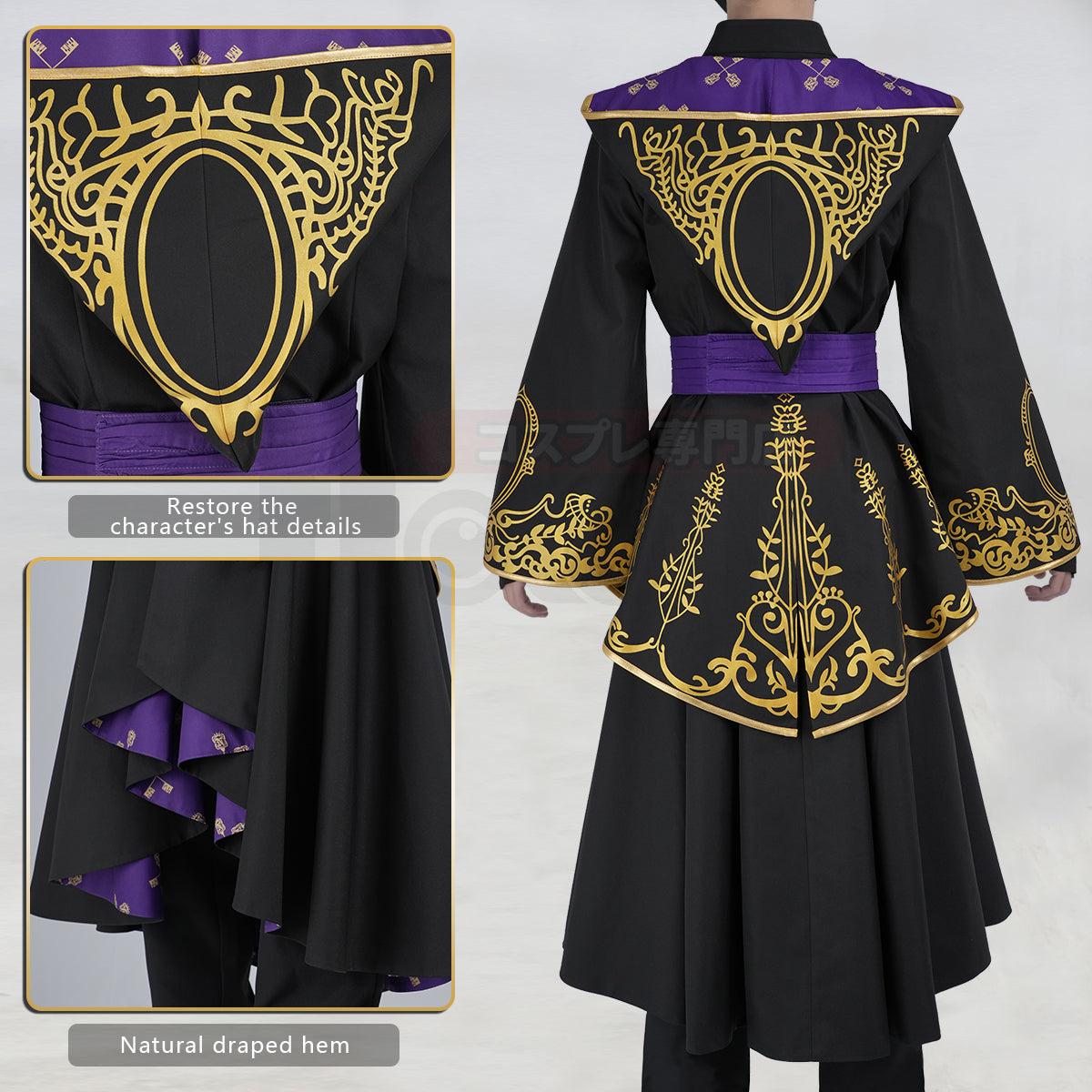 HOLOUN Twisted Game Cosplay Costume Ceremonial Robes Heartslabyul Savanaclaw Octavinelle Scarabia Pomefiore ‌Ignihyde Diasomnia