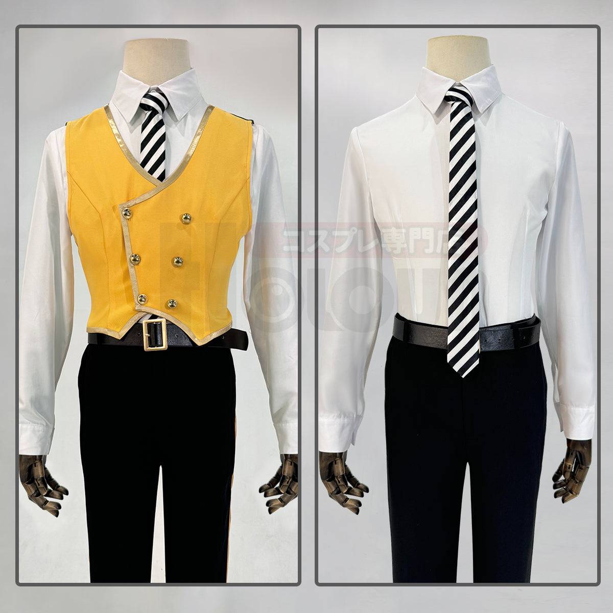 HOLOUN Twisted Game Savanaclaw Cosplay Costume School Uniform Suit Vest Shirt Tie