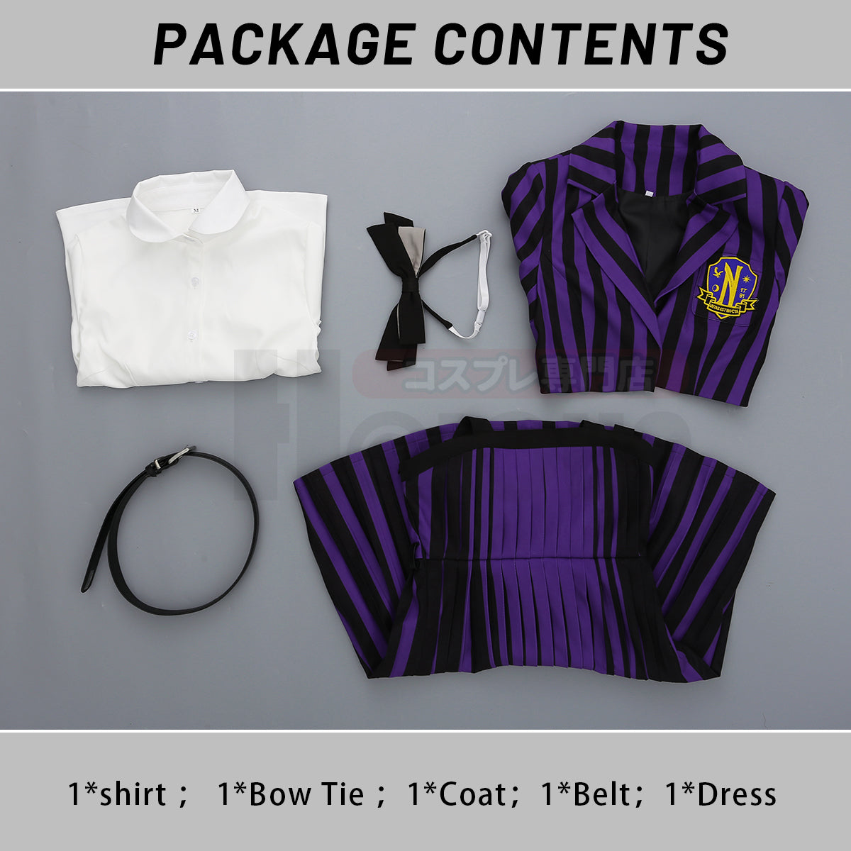 Pre-sale HOLOUN Enid Sinclair Cosplay Costume  School Uniform Embroidery Coat Shirt Dress Convention Halloween Christmas Gift