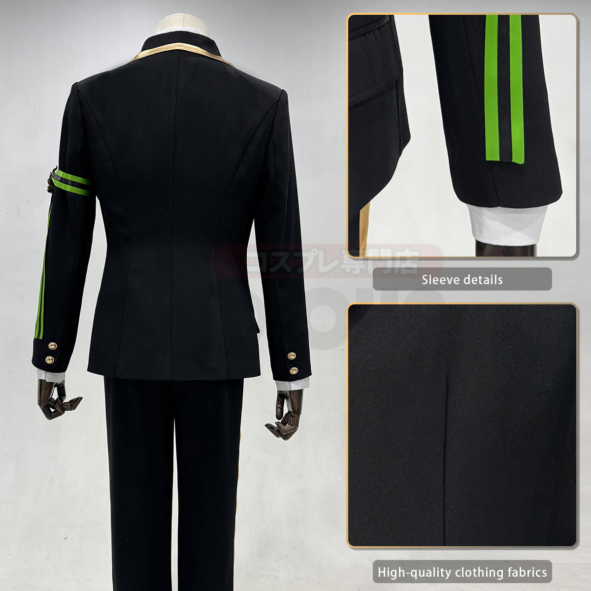 HOLOUN Twisted Wonderland Game ‌‌‌‌‌Diasomnia Cosplay Costume School Uniform Suit Vest Shirt Tie