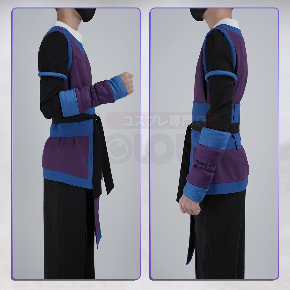 Pre-sale HOLOUN Xiao Hei Anime Fengxi Cosplay Costume Top T-shirt Pants Animation Convention Halloween Christmas