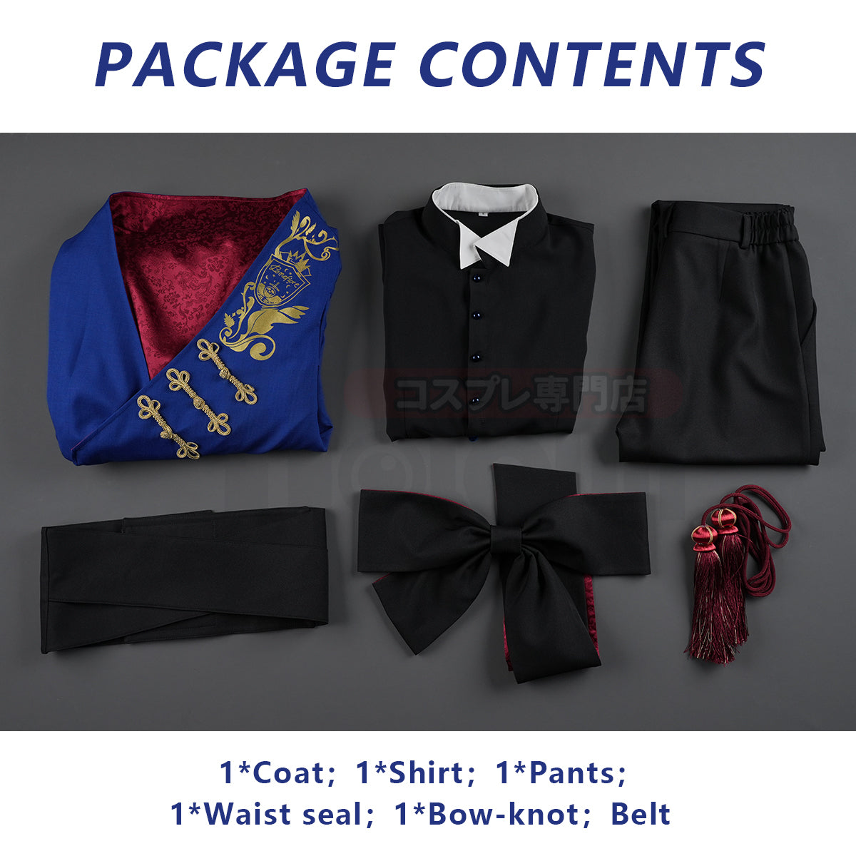 Pre-sale HOLOUN Twisted Game Pomefiore Cosplay Costume Long Coat Shirt Pants Convention Halloween Christmas Gift