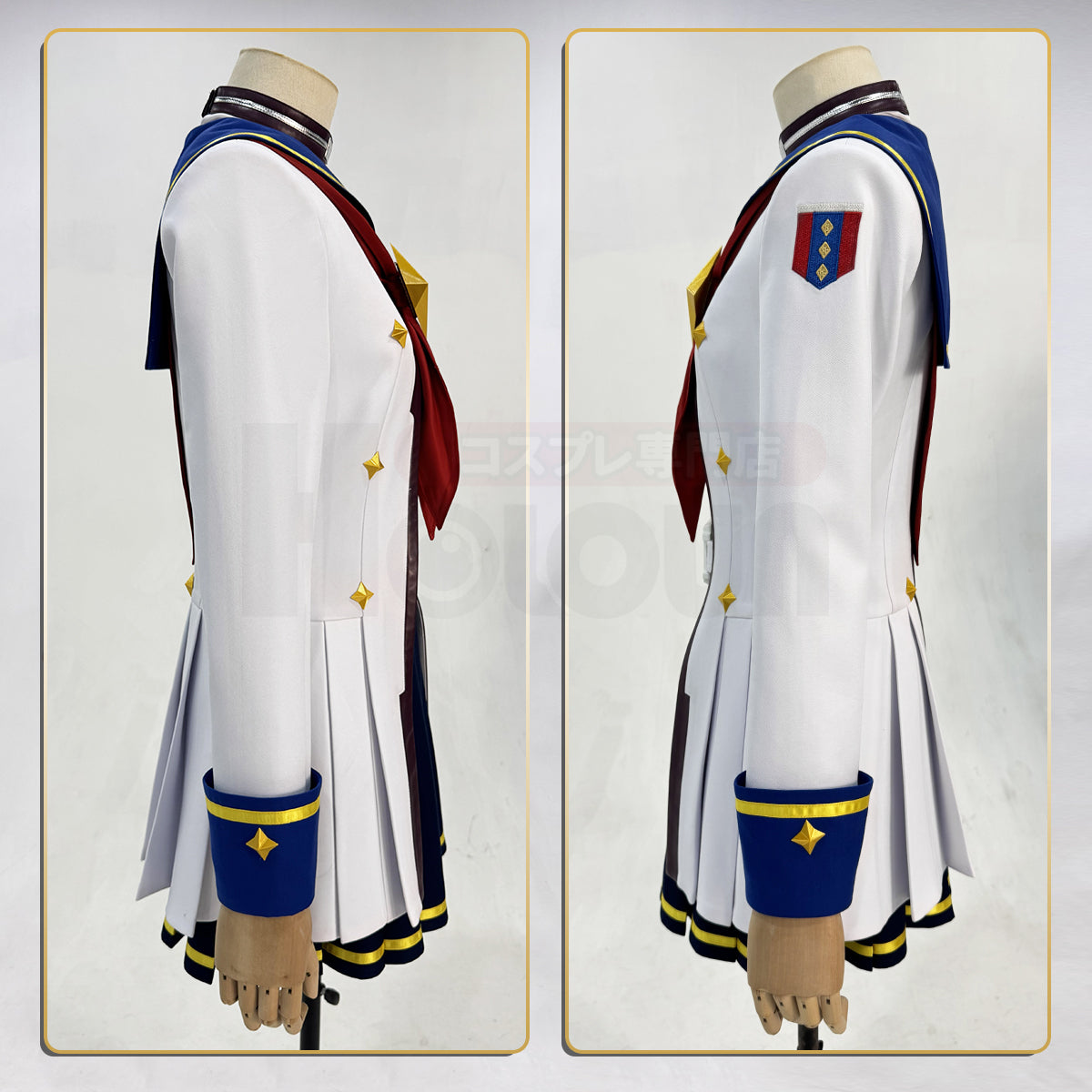 Pre-sale HOLOUN Derby Game Oguri Cap Cosplay Costume Halloween Convention Christmas Coat Skirt Top Belt