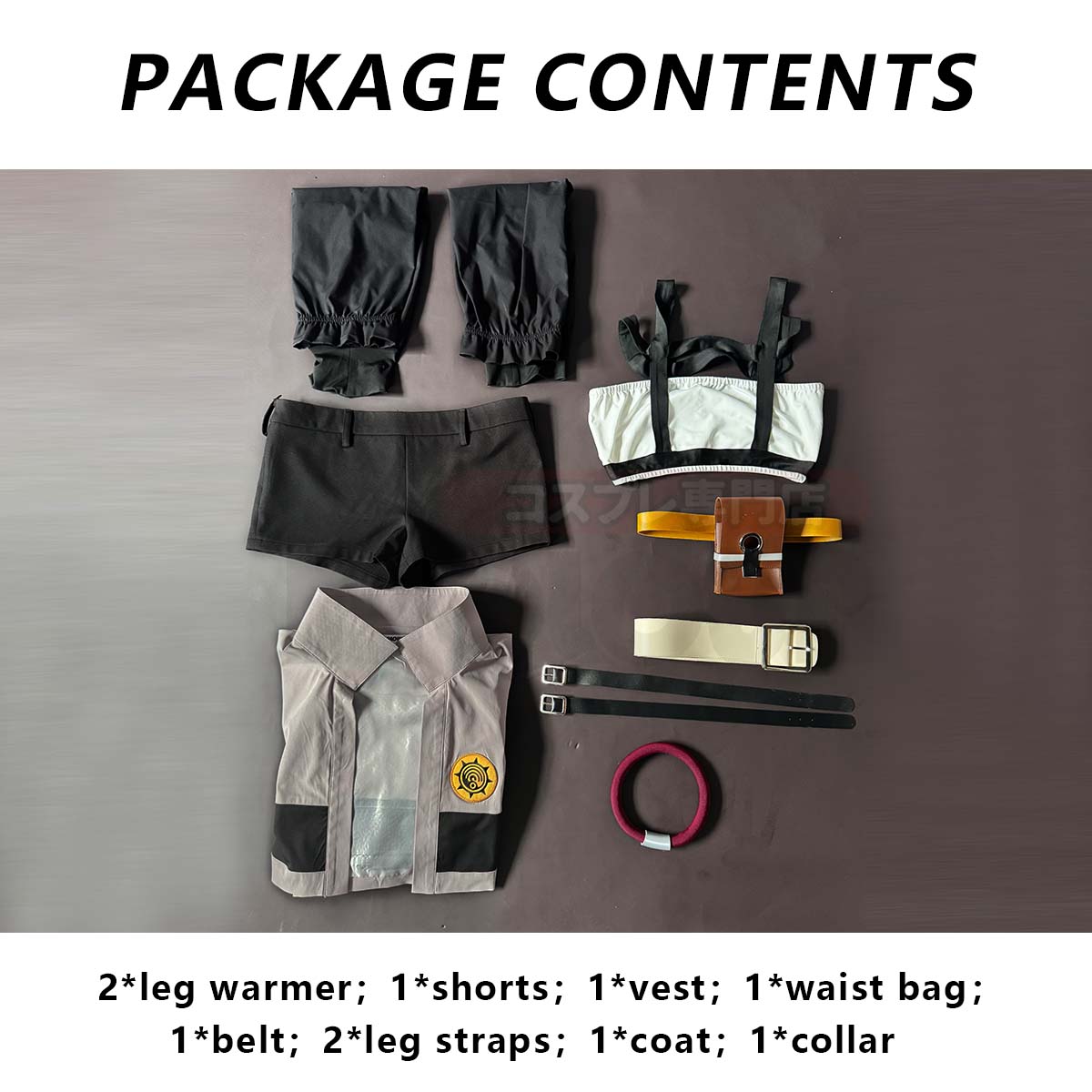 Pre-sale HOLOUN Gachiakuta Anime Riyo Cosplay Costume Convention Halloween Christmas Embroidery Top Vest Short Backpack Waist Bag