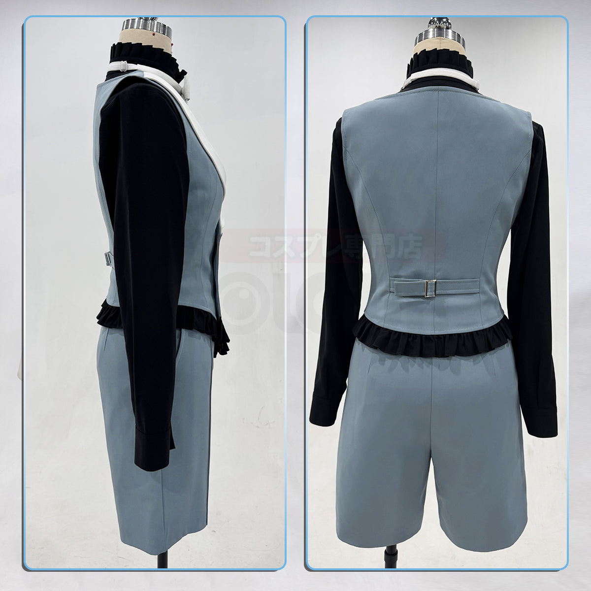 Pre-sale HOLOUN Anime Ciel Phantomhive Brother Cosplay Costume Coat Shorts Shirt Vest Animation Convention Halloween Christmas