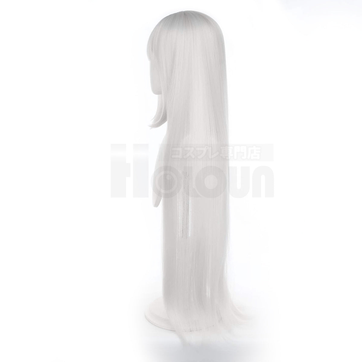 HOLOUN Re:Life In A Different World From Zero Anime Emilia Cosplay Wig Rose Net Synthetic Fiber Adjustable Size Heat Resistant