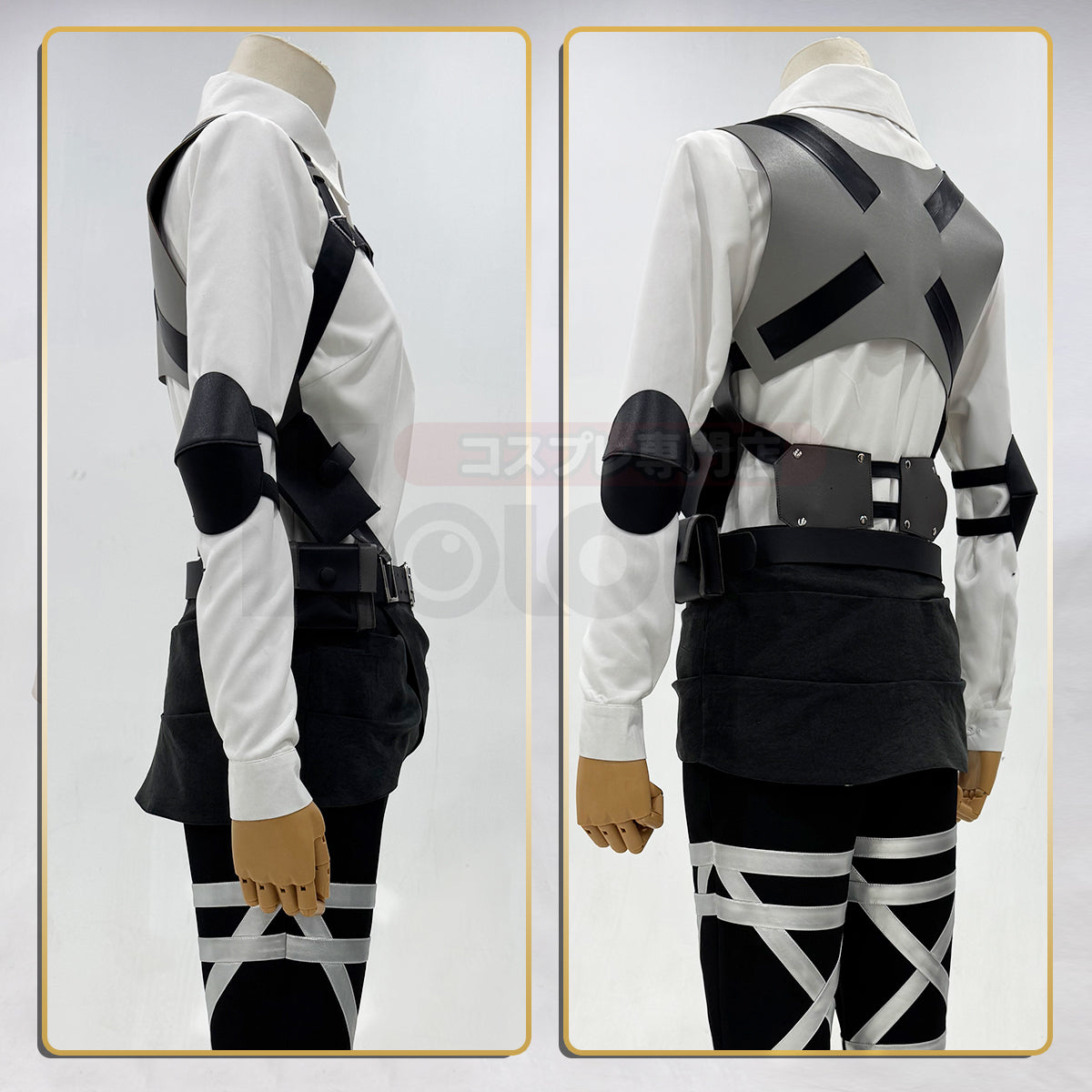 Pre-sale HOLOUN Anime Hanji Zoe Cosplay Costume Green Embroidery Cloak Shirt Pants Belts Animation Convention Halloween Christmas Gift