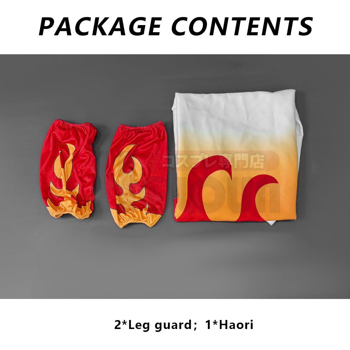 Pre-sale HOLOUN Anime Rengoku Kyoujurou Cosplay Costume Wig Haori Embroidery Top Elastic Pants Belt Convention Halloween Christmas