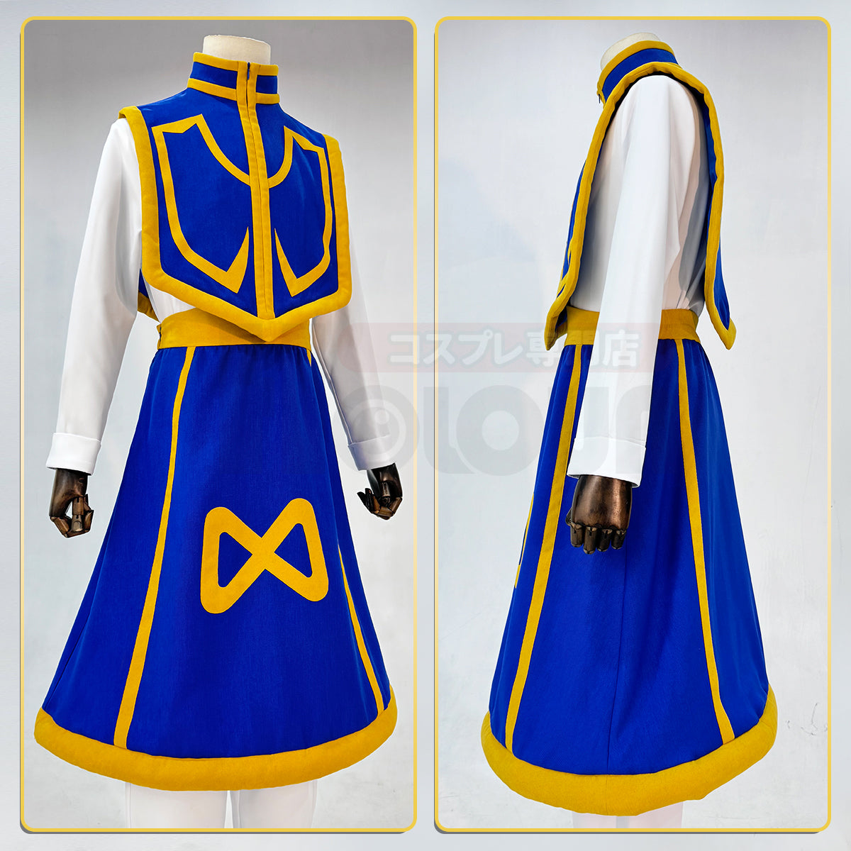 HOLOUN Hunter Anime Kurapika Cosplay Costume Cos Convention Halloween Christmas Gift