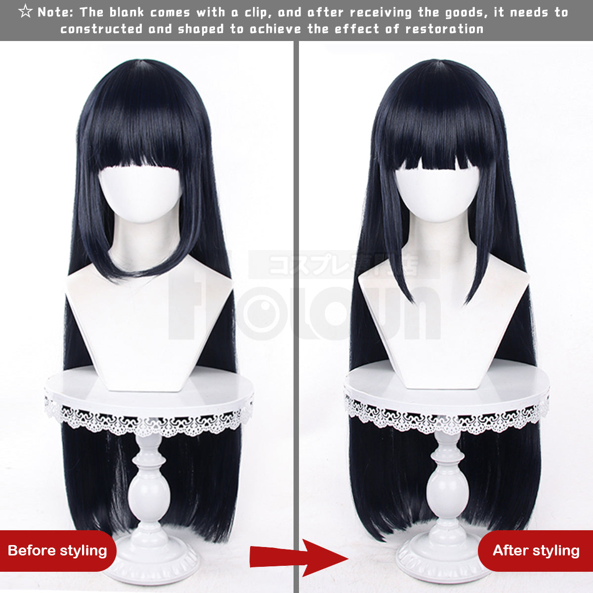 HOLOUN Anime Hyuga Hinata Cosplay Costume Wig Top Shorts Waist Bag Christmas Gift