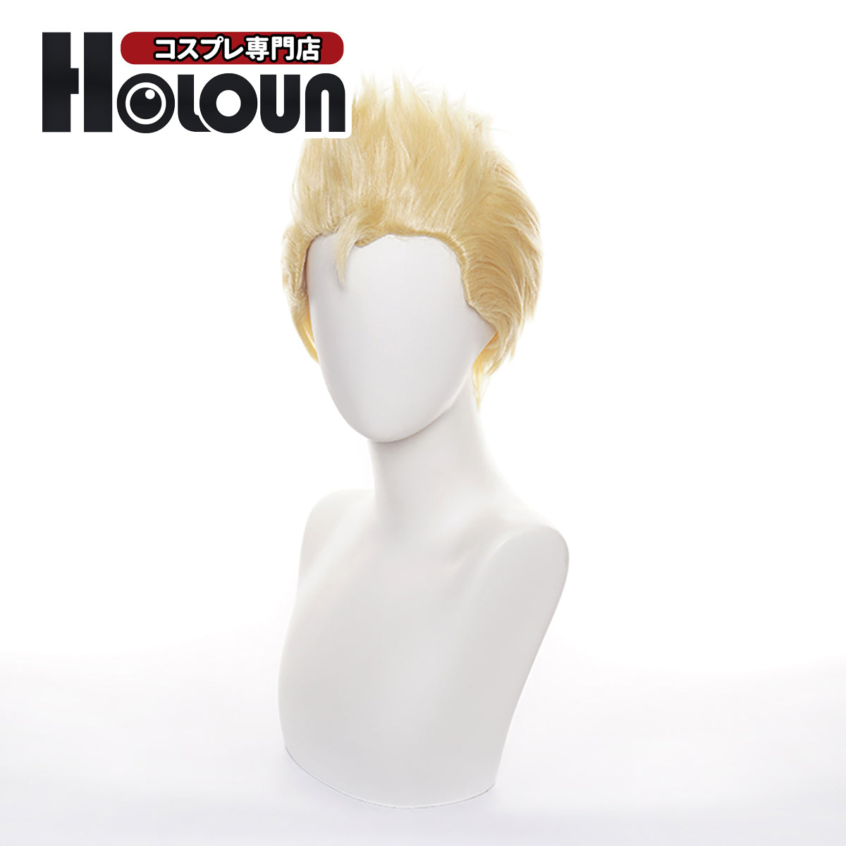 HOLOUN Universal Wig Anime Cosplay Hanagaki Takemichi Rose Net Synthetic Fiber Adjustable Size