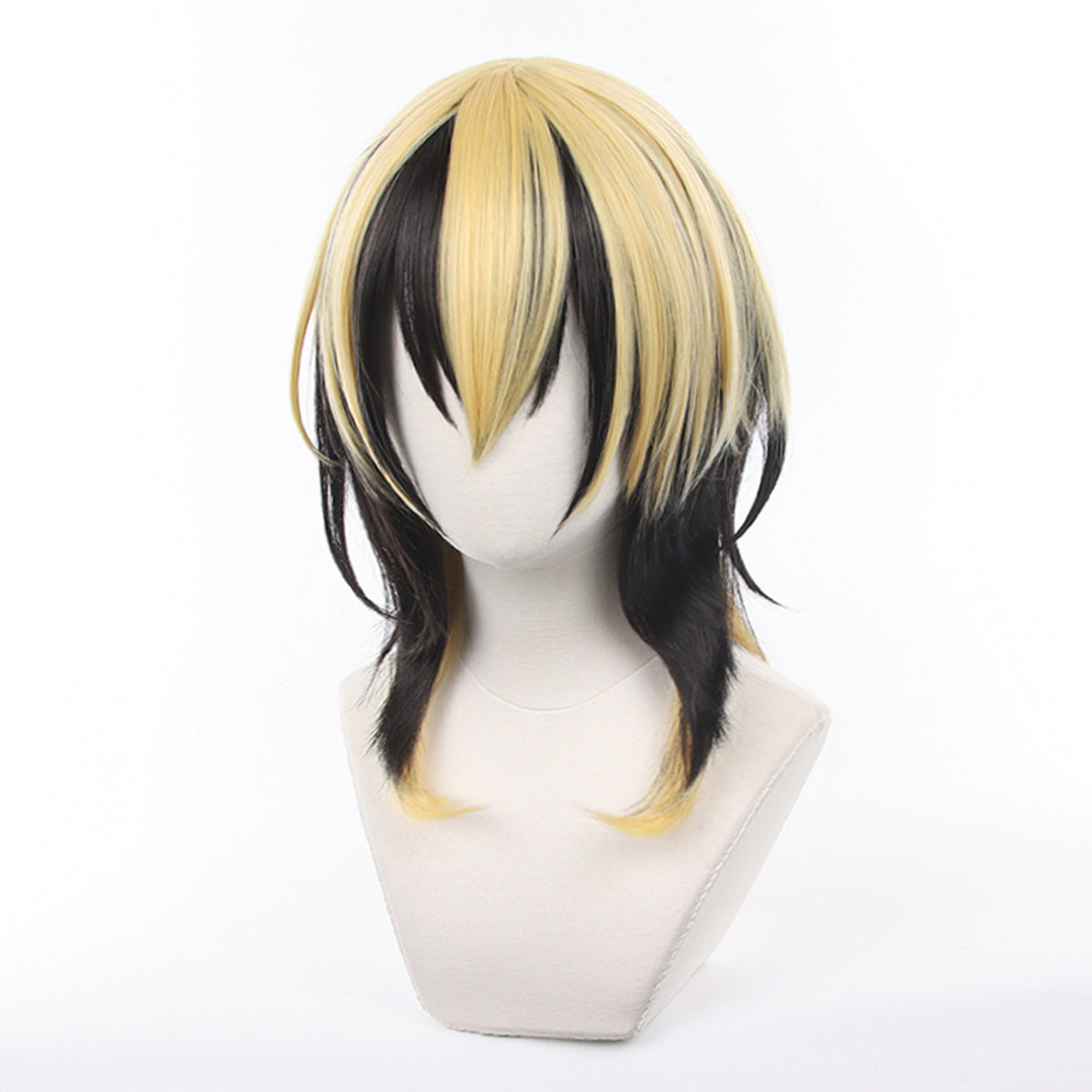 HOLOUN Tokyo Anime Cosplay Wig Rindo Haitani Reborn Mixed Color  Rose Net Synthetic Fiber Adjustable Size