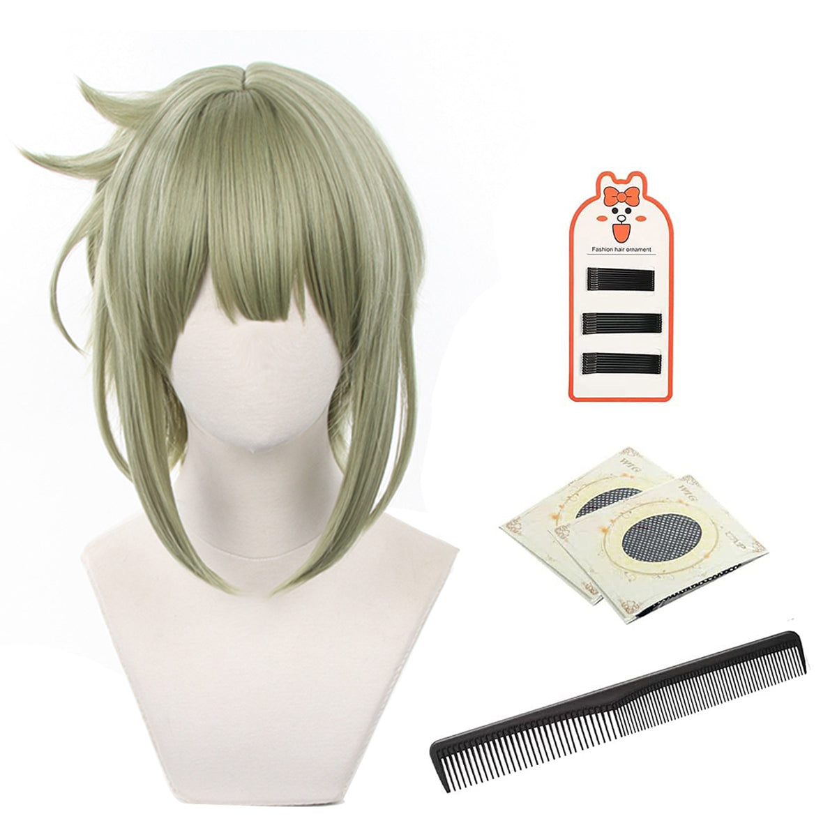 HOLOUN The Witch From Mercury Anime Elan Ceres Cosplay Wig Heat Resistant Fake Hair Halloween Christmas New Year Gift
