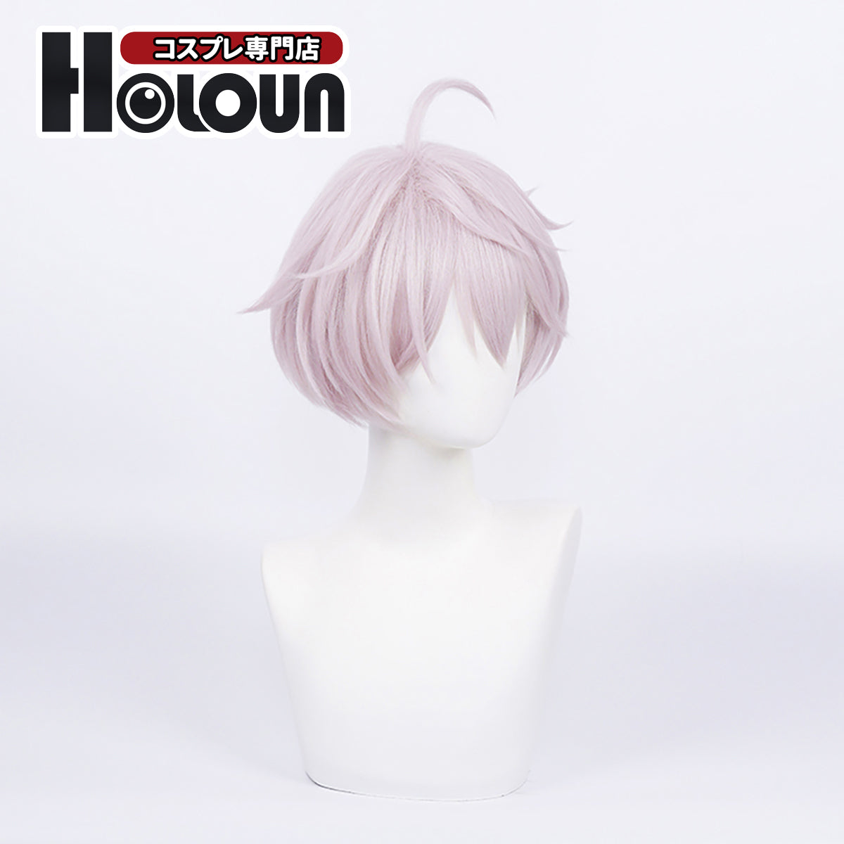 HOLOUN Universal Wig Anime Cosplay Kawaragi Senju Pink Rose Net Synthetic Fiber Adjustable Size