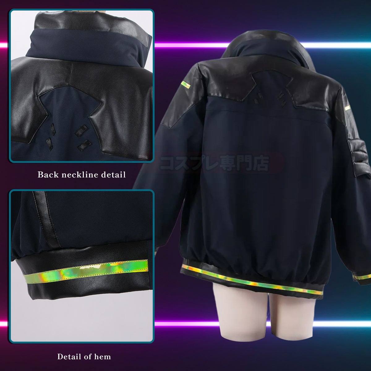 HOLOUN Rebecca Game Anime Cosplay Costume Cool Jacket Uniform Bra Underwear Headwear Halloween Christmas Gift New